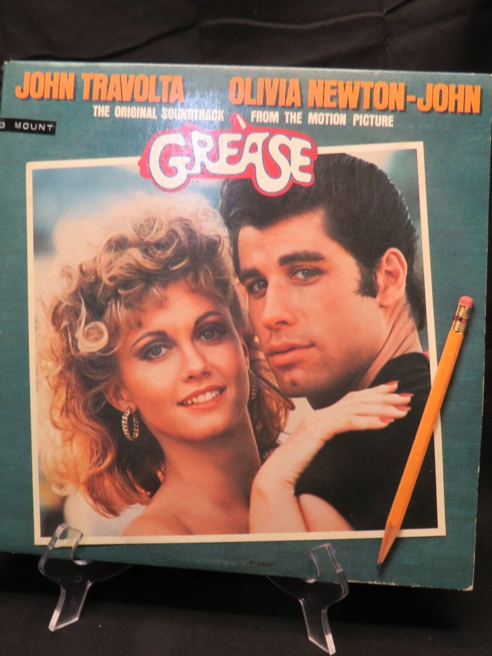 Grease Original Soundtrack LP Vinyl 1978 RSO Records.